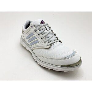 adidas Women's White Golf Shoes Size 8.5 Sneakers Cleats Lace Up Q46849